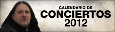 Calendario de Conciertos - 2012
